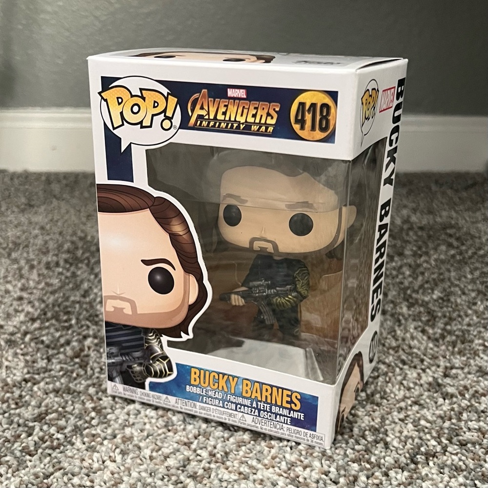 Bucky Barnes Marvel Avengers Infinity War 418 Funko Pop